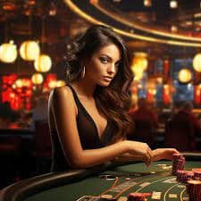 Antarmuka platform mata slot dengan menu kategori permainan, sportsbook, dan live dealer